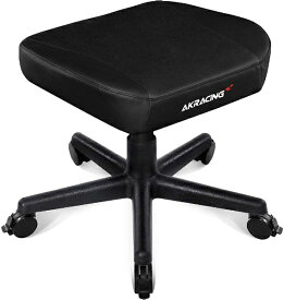 AKRacing｜エーケーレーシング ゲーミングチェアオプション オットマン ブラック AKR-FOOTREST-BLACK