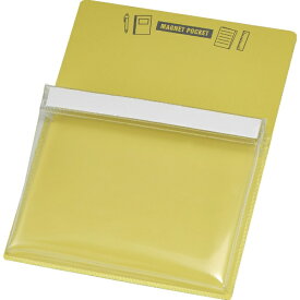 トラスコ中山｜TRUSCO NAKAYAMA TRUSCO　マグネットポケットA6用　黄 MGP-A6-Y