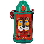 タイガー｜TIGER ステンレスボトル [600ml/ワンタッチ] サハラ コロボックル ライオン MBR-C06GRN