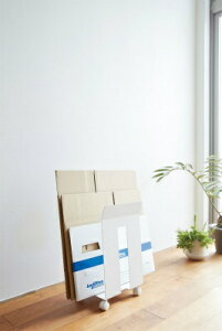 RƁbYamazaki t[@_{[܃XgbJ[@t[zCg(Corrugated Cardboard Box&Paper Bag Stocker Frame WH) zCg 03301