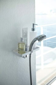 山崎実業｜Yamazaki ミスト　シャワーホルダートレイ　(Shower Holder Tray Mist WH) ホワイト 07853