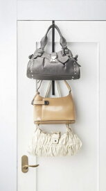 山崎実業｜Yamazaki スマート　ドアハンガー　ロング　ブラック(Smart Over The Door Rack BK) ブラック 07646