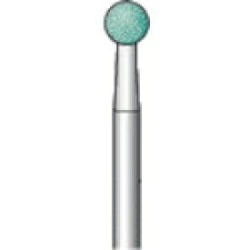 ナカニシ｜NAKANISHI ナカニシ　軸付砥石　（10本入）　粒度＃100　グリーン　球　外径4mm