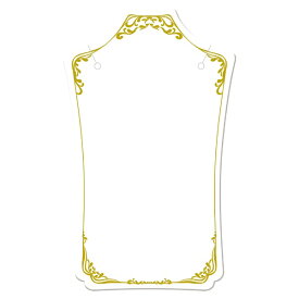 ササガワ｜SASAGAWA ネックレス専用台紙Sホワイト 19-2682