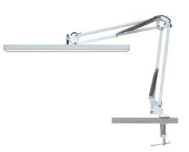 東京メタル｜TOME クランプ式LEDスタンドライト ホワイト TMTL-002WH [LED /電球色]