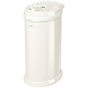 日本育児|nihon ikuji Ubbi インテリアおむつペール アイボリー