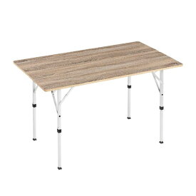 Coleman｜コールマン フォールディングリビングテーブル 120(約70×120×41〜70cm) 2000034610