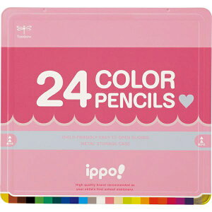 �g���{���M�bTombow ippo!(�C�b�|) �X���C�h�ʓ��F���M 24�F�Z�b�g �v���[�� Pink CL-RPW0424C