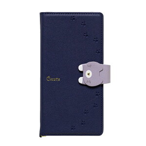 �i�`�������f�U�C���bNATURAL design �}���`�^�C�v�蒠�^�P�[�X L-size Cocotte Navy ML-L-COT06