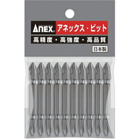兼古製作所 アネックス　パワービット10本組　両頭＋2×65 AP-14M-2-65