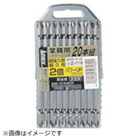 兼古製作所 アネックス　パワービット20本組　両頭　＋2×110 AP20-2110