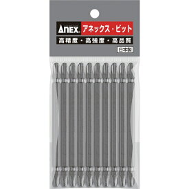 兼古製作所 アネックス　パワービット10本組　両頭＋3×110 AP-14M-3-110