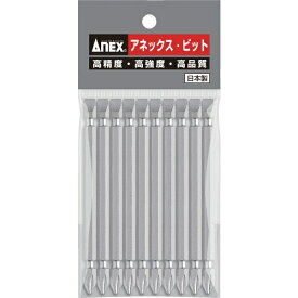 兼古製作所 アネックス　ハイパービット10本組　両頭＋2×−6×110 AH-14M-2-6-110