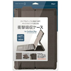 ナカバヤシ｜Nakabayashi Surface Pro 7 / Pro 6 / Pro 2017 / Pro 4用 衝撃吸収ケース ブラック TBC-SFP1904BK