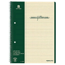 KOKUYO｜コクヨ フィラーノート(スパイラルとじ) マージン罫入 10BN [セミB5・B5 /6mm(B罫) /横罫線]