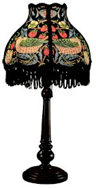 クラシカ｜CLASICA インテリア テーブルランプ(いちご泥棒・あお) William Morris lamps ADS-002str-B [電球 /電球色]