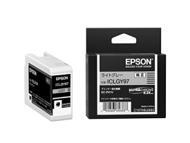 EPSON｜エプソン ICLGY97 純正プリンターインク ライトグレー