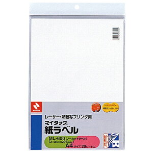 j`obNICHIBAN k[U[EM]ʁlx }C^bN ML-600 [A4 /20V[g /1]