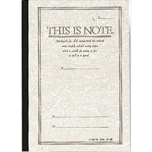 �i�J�o���V�bNakabayashi THIS IS NOTE(�W�B�X�C�Y�m�[�g) 30�� 301-A [�Z�~B5�EB5 /7mm(A�r) /���r��]