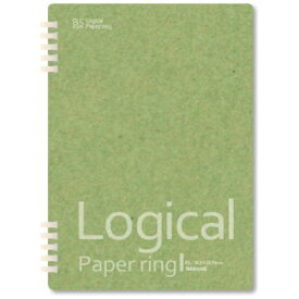 ナカバヤシ｜Nakabayashi ロジカル・ペーパーリング ノート NW-B518B [セミB5・B5 /6mm(B罫) /ロジカル罫]