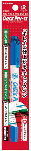 [ubZEBRA C}[J[ pbN CHECK PEN-(`FbNy-At@)  P-WYT20-BL