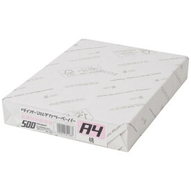 PLUS｜プラス 〔各種プリンタ〕ダイオーマルチカラーペーパー 92μm [A4 /500枚] 桃 CW-620C