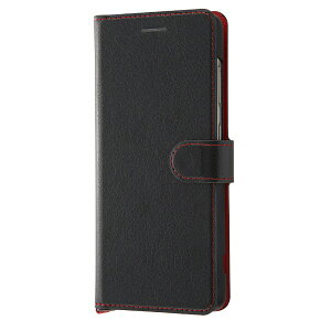 レイアウト|rayout BASIO 4 手帳型 シンプル マグネット BKRD RTBSO4ELC1BR