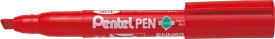 ぺんてる｜Pentel Pentel PEN (ぺんてるペン) 油性マーカー ぺんてるペン 丸芯・太字 赤 ENN60-B