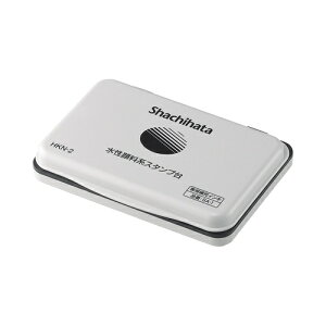 シヤチハタ|Shachihata 水性顔料系スタンプ台 中形 黒 HKN-2-K