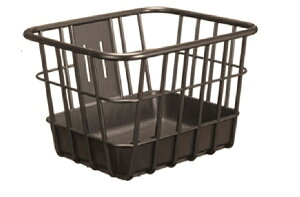 OGK|オージーケー フロントバスケット チューブパイプフロントバスケット(幅410x高さ255x奥行360mm/コゲチャ) FB-065