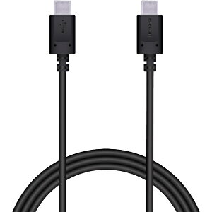 ELECOMbGR PDΉ USBiC-Cj X^_[h Power DeliveryΉ 1.5m ubN MPA-CC15PNBK [USB Power DeliveryΉ]