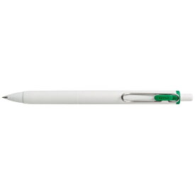 三菱鉛筆｜MITSUBISHI PENCIL uni-ball one(ユニボール ワン) ボールペン オフホワイト(インク色：グリーン) UMNS38.6 [0.38mm]