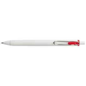 三菱鉛筆｜MITSUBISHI PENCIL uni-ball one(ユニボール ワン) ボールペン オフホワイト(インク色：赤) UMNS05.15 [0.5mm]