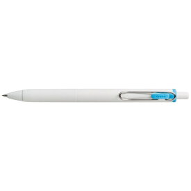 三菱鉛筆｜MITSUBISHI PENCIL uni-ball one(ユニボール ワン) ボールペン オフホワイト(インク色：スカイブルー) UMNS05.48 [0.5mm]