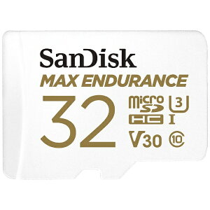 SanDiskbTfBXN microSDHCJ[h UHS-I MAX ENDURANCEi}bNX GfXjϋv SDSQQVR-032G-JN3ID [Class10 /32GB]