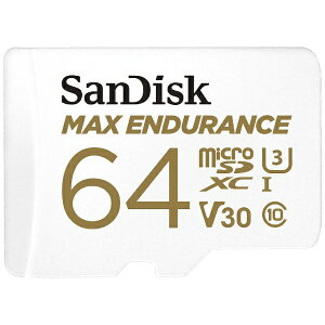 SanDiskbTfBXN microSDXCJ[h UHS-I MAX ENDURANCEi}bNX GfXjϋv SDSQQVR-064G-JN3ID [Class10 /64GB]