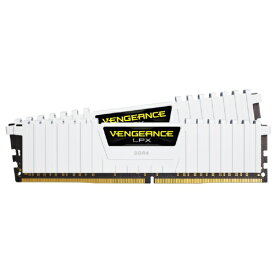 CORSAIR｜コルセア 増設メモリ VENGEANCE LPX ホワイト CMK16GX4M2D3000C16W [DIMM DDR4 /8GB /2枚]