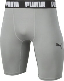 プーマ｜PUMA メンズ コンプレッション ショートタイツ(Sサイズ/プーマホワイト) 656333