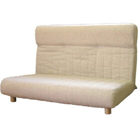 東京シンコール｜TOKYO SINCOL 【座椅子】二人掛け プログレッソ脚つきタイプ (エレガンス） 生成り