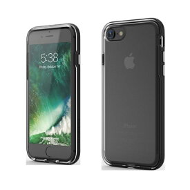 UI｜ユーアイ iPhoneSE（第3・2世代）4.7インチINO Achrome Shield バンパーケース　ブラック