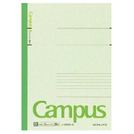 KOKUYO｜コクヨ Campus(キャンパス) ノート(カラー表紙) 緑 3CBN-G [セミB5・B5 /6mm(B罫) /横罫線]