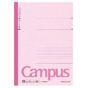 KOKUYO�b�R�N�� Campus(�L�����p�X) �m�[�g(�J���[�\��) �s���N 3CBN-P [�Z�~B5�EB5 /6mm(B�r) /���r��]