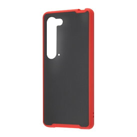 レイアウト｜rayout AQUOS R5G 耐衝撃マットハイブリッド BABY SKIN レッド RT-AQR5GBS3/R