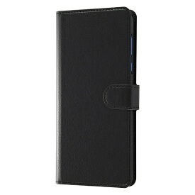 レイアウト｜rayout AQUOS R5G 手帳 シンプル マグネット ブラック RT-AQR5GELC1/BB