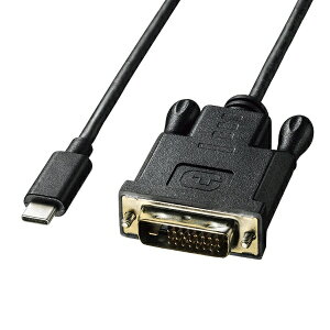TTvCbSANWA SUPPLY USB-C  DVI P[u [f /3m] ubN KC-ALCDVA30