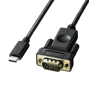 �T�����T�v���C�bSANWA SUPPLY USB-C �� VGA �P�[�u�� [�f�� /1m] �u���b�N KC-ALCV10