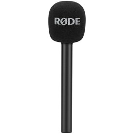 RODE｜ロード Interview GO(インタビュー ゴー) ワイヤレスレンジ用ハンドヘルドアダプター ブラック