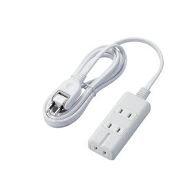 ELECOM｜エレコム タップ ホワイト T-KM01-2320WH [2.0m /3個口 /スイッチ無]