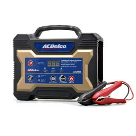 AC DELCO｜エーシーデルコ 12Vバッテリー用 マイクロプロセッサー制御 全自動バッテリー充電器　AD-2002