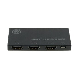 GOPPA｜ゴッパ HDMI分配器 ブラック GP-HDSP12H460 [1入力 /2出力 /4K対応 /自動]